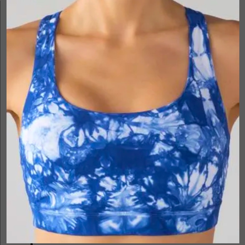 Lululemon Tie-Dye Sports Bra size 2